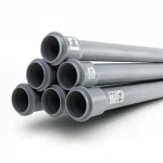 UPVC Pipes [Sappco] PN 6 Bar Size 40 mm Thickness 1.8 mm Gray Color