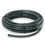 لفة أنابيب HDPE ضغط 15.9 بار PE 63 قطر خارجي 50 مم SDR 7.4 لون أسود