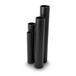 مواسير HDPE نسبة الأبعاد القياسية 9 قطر خارجي 315 مم سمك 35.2 مم لون أسود