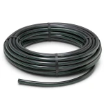 لفة أنابيب بلاستيك HDPE ضغط 15.9 بار PE 63 قطر خارجي 75 مم SDR 7.4 لون أسود