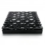 Hot Rolled (Black) Steel Expanded Metal Mesh  [Mazyoon] Thickness 6 mm Width 1.22 meter Length 4 meter | Bait Al Tatawor Company
