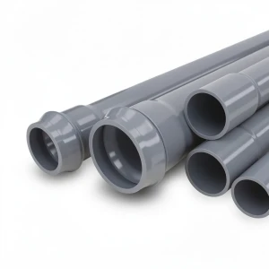 UPVC Pipes Nominal Pressure 10 Bar Outside Diameter 315 mm Thickness 12.1 mm Gray