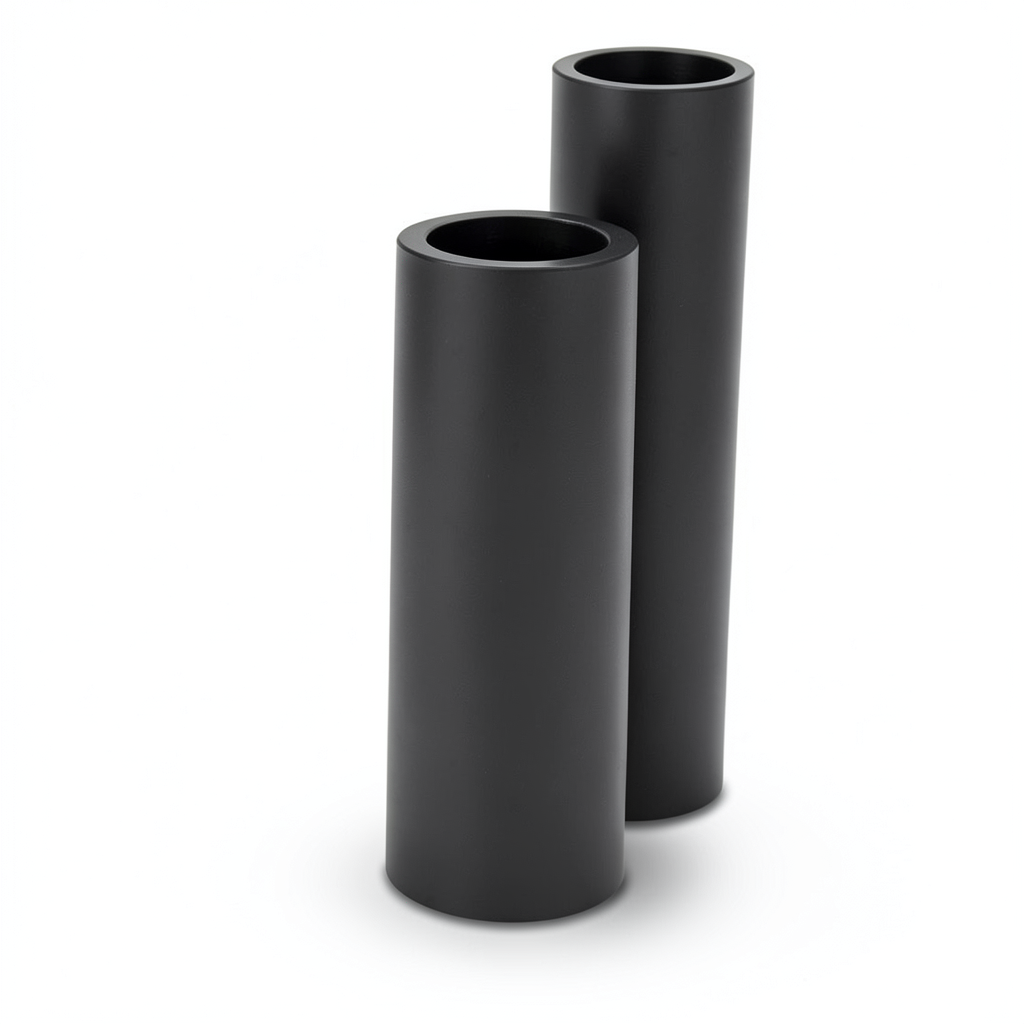مواسير HDPE ضغط 16 بار قطر خارجي 250 مم سمك 34.2 مم لون أسود