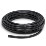 لفة أنابيب HDPE ضغط اسمي 15.9 بار PE 63 قطر خارجي 110 مم SDR 7.4 لون أسود
