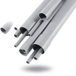 مواسير UPVC DB 60 مقاس 4 إنش سمك 3.07 مم لون رمادي
