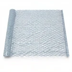 Galvanized Steel Expanded Metal Mesh  [Mazyoon] Thickness 1.2 mm Width 2.44  meter Length 2 meter | Bait Al Tatawor Company