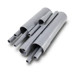 مواسير UPVC DB 60 مقاس 6 إنش سمك 4.62 مم لون رمادي