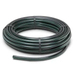 لفة أنابيب بلاستيك HDPE ضغط 15.9 بار PE 63 قطر خارجي 75 مم SDR 7.4 لون أسود