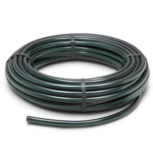 لفة أنابيب بلاستيك HDPE ضغط 15.9 بار PE 63 قطر خارجي 75 مم SDR 7.4 لون أسود