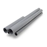 مواسير UPVC DB 120 مقاس 1 إنش سمك 1.52 مم لون رمادي