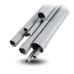 مواسير UPVC DB 120 مقاس ½ 1 إنش سمك 1.52 مم لون رمادي
