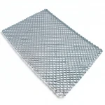 Galvanized Steel Expanded Metal Mesh  [Mazyoon] Thickness 1.2 mm Width 2.44  meter Length 6 meter | Bait Al Tatawor Factory