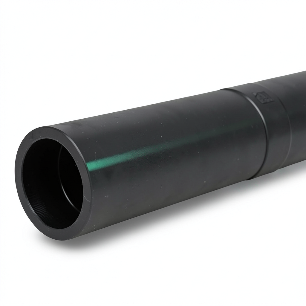 HDPE Pipe Pressure 4 Bar PE 63 OD 180 mm SDR 26 Black