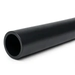 أنابيب HDPE ضغط اسمي 4 بار PE 63 قطر خارجي 200 مم SDR 26 لون أسود
