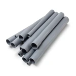 مواسير UPVC DB 120 مقاس 3 إنش سمك 3 مم لون رمادي