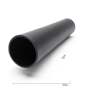 مواسير HDPE SDR 33 قطر خارجي 355 مم سمك 10.9 مم لون أسود