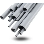 مواسير UPVC DB 120 مقاس 6 إنش سمك 5.77 مم لون رمادي