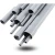 مواسير UPVC DB 120 مقاس 6 إنش سمك 5.77 مم لون رمادي - Image 1