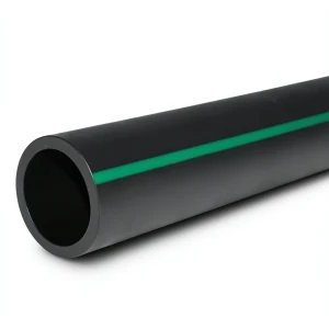 HDPE Polyethylene Plastic Pipe Pressure 4 Bar PE 63 Size 400 mm SDR 26 Black