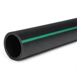مواسير HDPE ضغط 4 بار PE 63 قطر خارجي 450 مم SDR 26 لون أسود