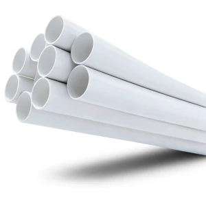 مواسير UPVC مقاس ¾ إنش ضغط 21.7 بار سمك 1.98 مم لون أبيض