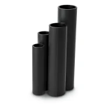 أنابيب HDPE SDR26 قطر خارجي 40 مم سمك 1.8 مم لون أسود