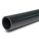 أنابيب بلاستيك HDPE ضغط 4 بار PE 63 قطر خارجي 630 مم SDR 26 لون أسود