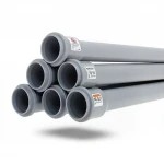 UPVC Pipes [Sappco] PN 6 Bar Size 710 mm Thickness 20.7 mm Gray Color