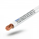 Stranded Wire 35mm2 450/750 volts, Copper Conductor, PVC Insulation, White Color | Riyadh Cables