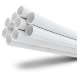 مواسير UPVC ضغط 21.7 بار مقاس 3 إنش سمك 6.58 مم لون أبيض