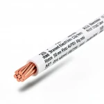 Stranded Electric Wire 50sq mm 450/750V, Copper Conductor, PVC Insulation, White Color | Riyadh Cables