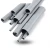 مواسير UPVC DB 120 مقاس ½ 1 إنش سمك 1.52 مم لون رمادي - Image 1