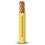 2.5mm2 Single Electrical Wire 450/750V, Stranded Copper, Heat Resistant PVC, Yellow | Al Fanar