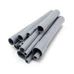 مواسير UPVC DB 120 مقاس 3 إنش سمك 3 مم لون رمادي