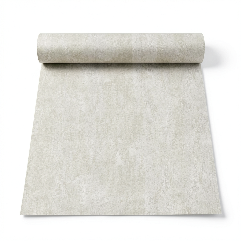 Italian Patterned Wall Covering 10m x 1.06m Pale Beige, Model 82921