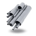 مواسير UPVC DB 120 مقاس 4 إنش سمك 3.91 مم لون رمادي