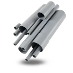 مواسير UPVC DB 120 مقاس 5 إنش سمك 4.85 مم لون رمادي