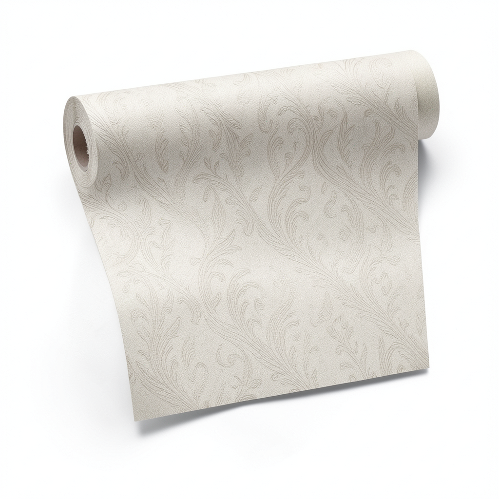 Italian Wallpaper Patterned Design Beige Color, Size 10mx0.70m, Model rc16017