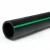 HDPE Polyethylene Pipe  PN 9.8 Bar [PE 63] Outside Diameter 355 mm  SDR 9  Color Black with Green Stripes | Almona Factory