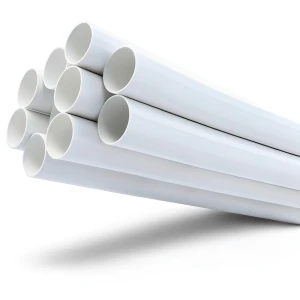 مواسير UPVC مقاس ¾ إنش ضغط 21.7 بار سمك 1.98 مم لون أبيض