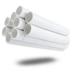 مواسير UPVC ضغط 21.7 بار مقاس ¼ 1 إنش سمك 3.12 مم لون أبيض