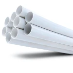 مواسير UPVC ضغط 21.7 بار مقاس 2 إنش سمك 4.47 مم لون أبيض