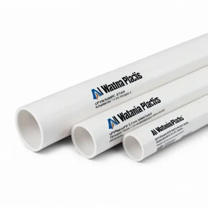 UPVC Pipes Schedule 80 Size 3 inch Thickness 7.6 mm White Color | Al Watania Plastics