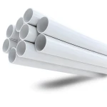 مواسير UPVC مقاس ¾ إنش سمك 1.57 مم ضغط 17.2 بار لون أبيض