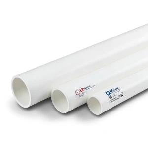 أنابيب بلاستيك UPVC جدول 80 مقاس 8 إنش سمك 12.7 مم أبيض | بلاستيك الوطنية
