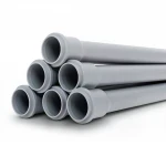 UPVC Pipes [Sappco] PN 10 Bar Size 50 mm Thickness 2.4 mm Gray Color