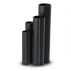 مواسير HDPE ضغط 16 بار قطر خارجي 280 مم سمك 38.3 مم لون أسود