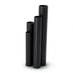 مواسير HDPE SDR 33 قطر خارجي 450 مم سمك 13.8 مم لون أسود