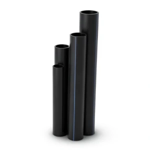 مواسير HDPE SDR 33 قطر خارجي 450 مم سمك 13.8 مم لون أسود
