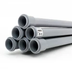 UPVC Pipes [Sappco] PN 10 Bar Size 110 mm Thickness 5.3 mm Gray Color